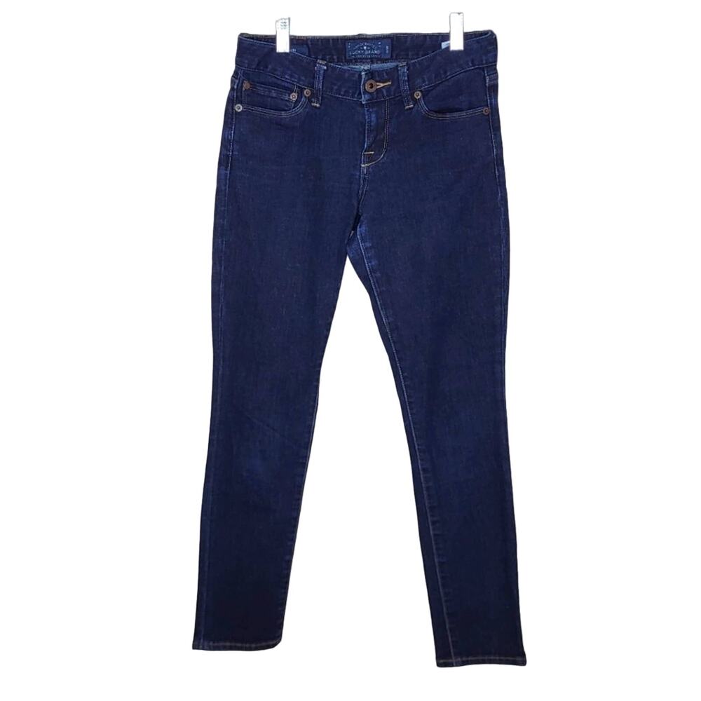Lucky Brand Lolita Capri Dark Wash Stretch Jeans Size 0/26